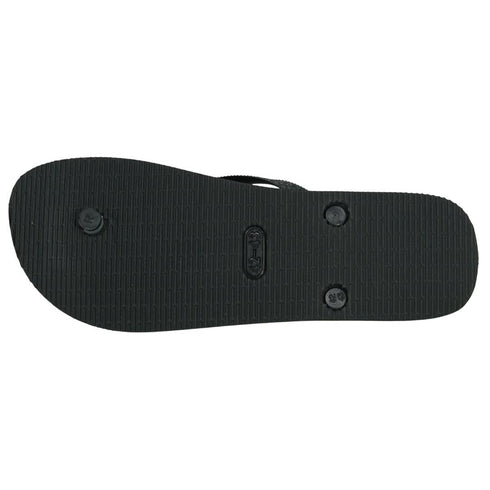 Philipp Plein Skull Black Flip Flops